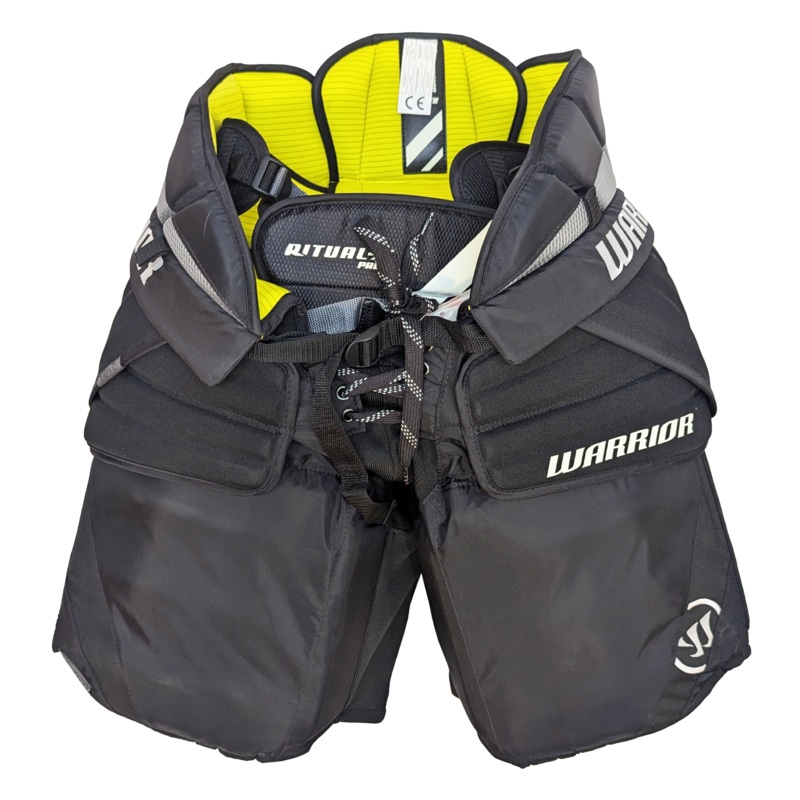 Warrior Ritual X Pro – Pro Stock Goalie Pants (Black)