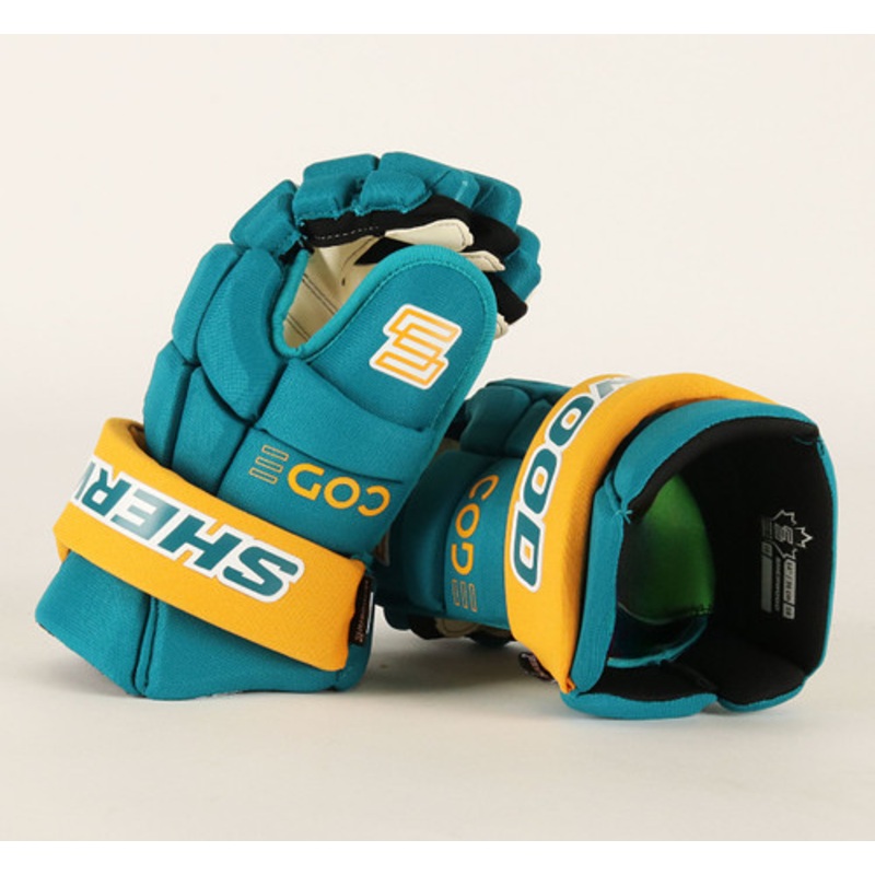 14 Sherwood Code Encrypt 1 Gloves – Team Stock San Jose Sharks