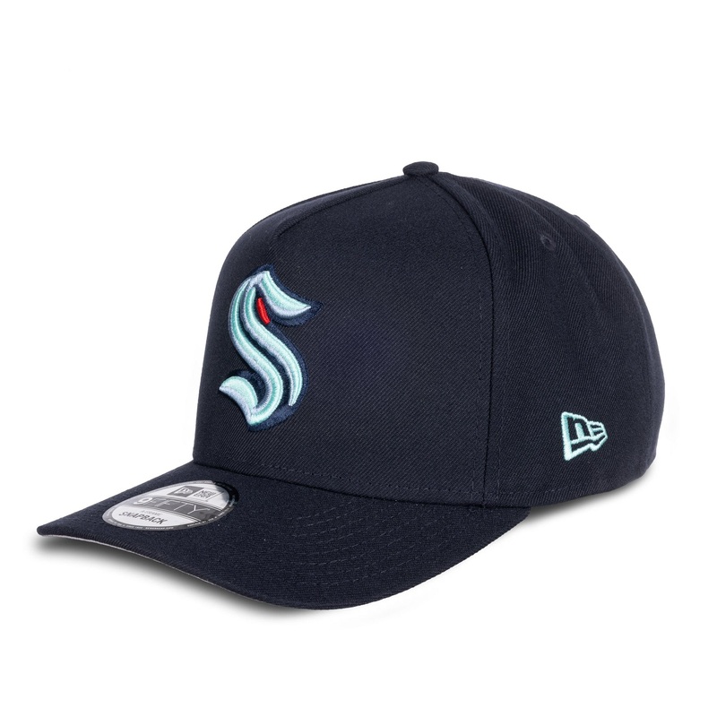 NewEra NHL 9Fifty Team A-Frame Snapback Hat – Seattle Kraken