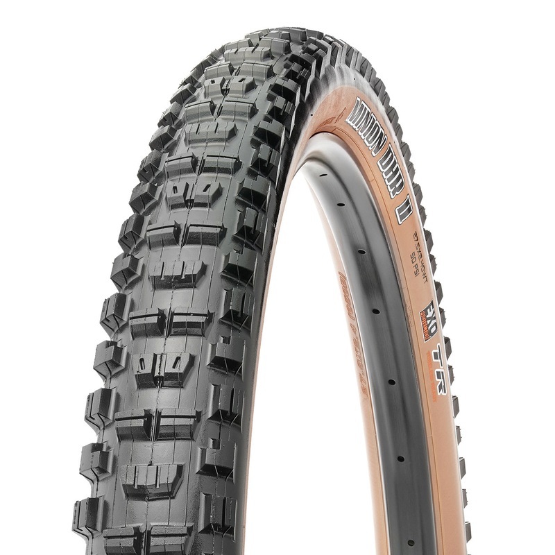 Maxxis Minion DHR II EXO Tire Tan Wall
