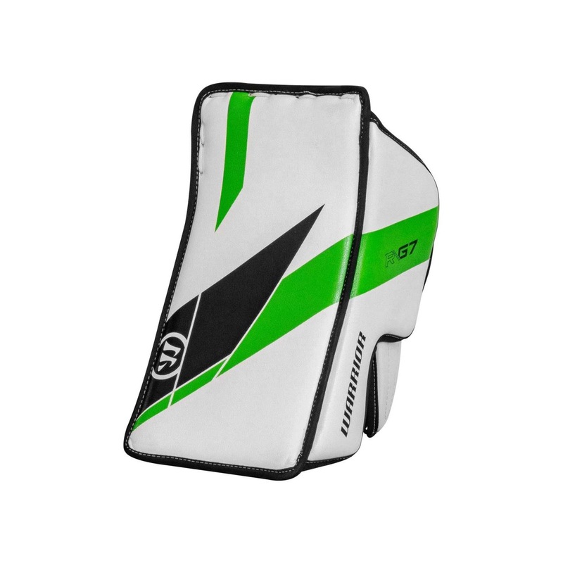 Warrior Blocker G7 Yth White/Black/Neon Green