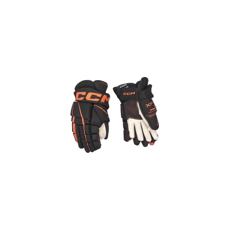 CCM Glove Tacks XF 80 Jr Black/Orange