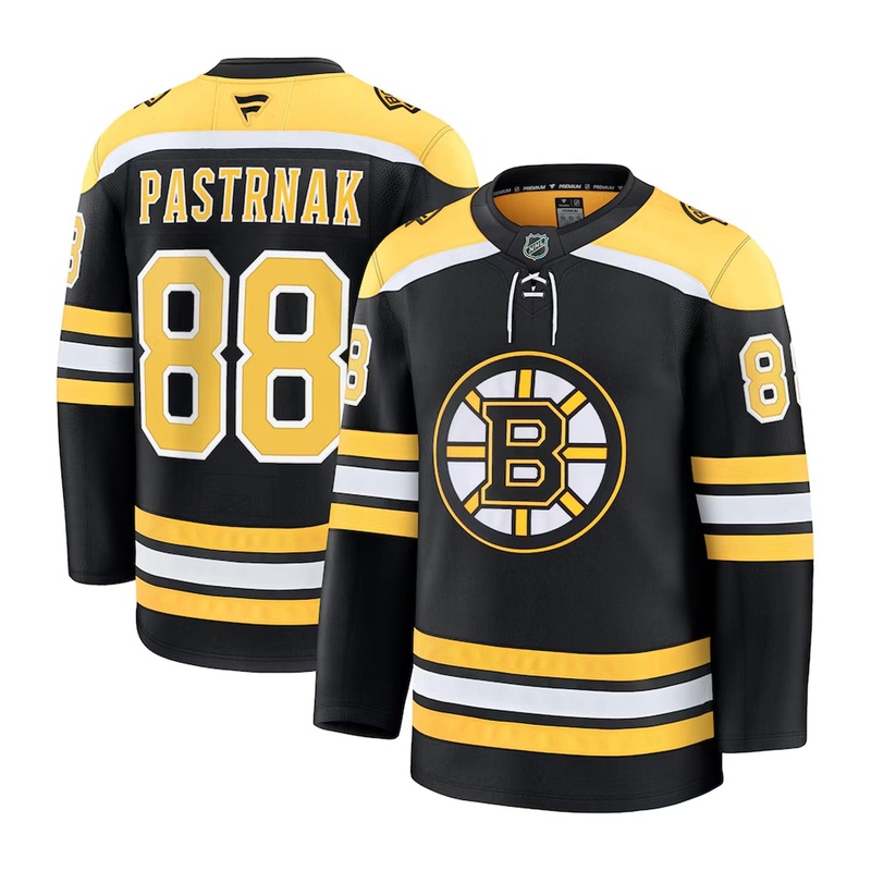 Fanatics Premium Senior Home Jersey – Boston Bruins David Pastrnak