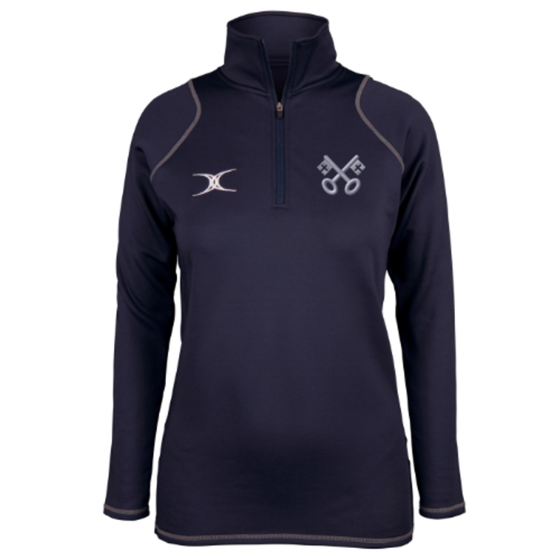 St Peters Collegiate Academy Adult’s Dark Navy Quest Ladies 1/4 Zip Fleece