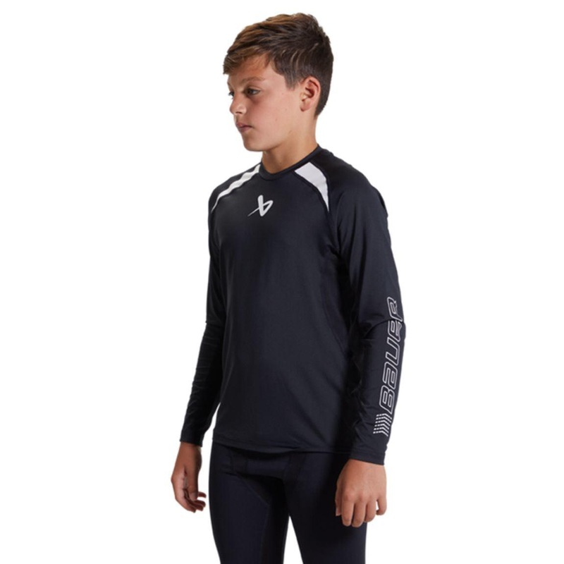 Bauer Performance Long Sleeve Baselayer Top – Youth