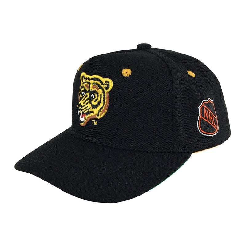 Outer Stuff NHL Precurve Youth Snapback Hat – Boston Bruins Third