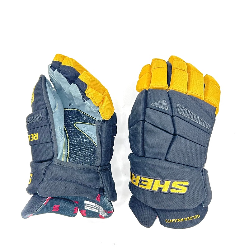 Sherwood Rekker Legend Pro – NHL Pro Stock Glove – Vegas Golden Knights (Black/Gold)