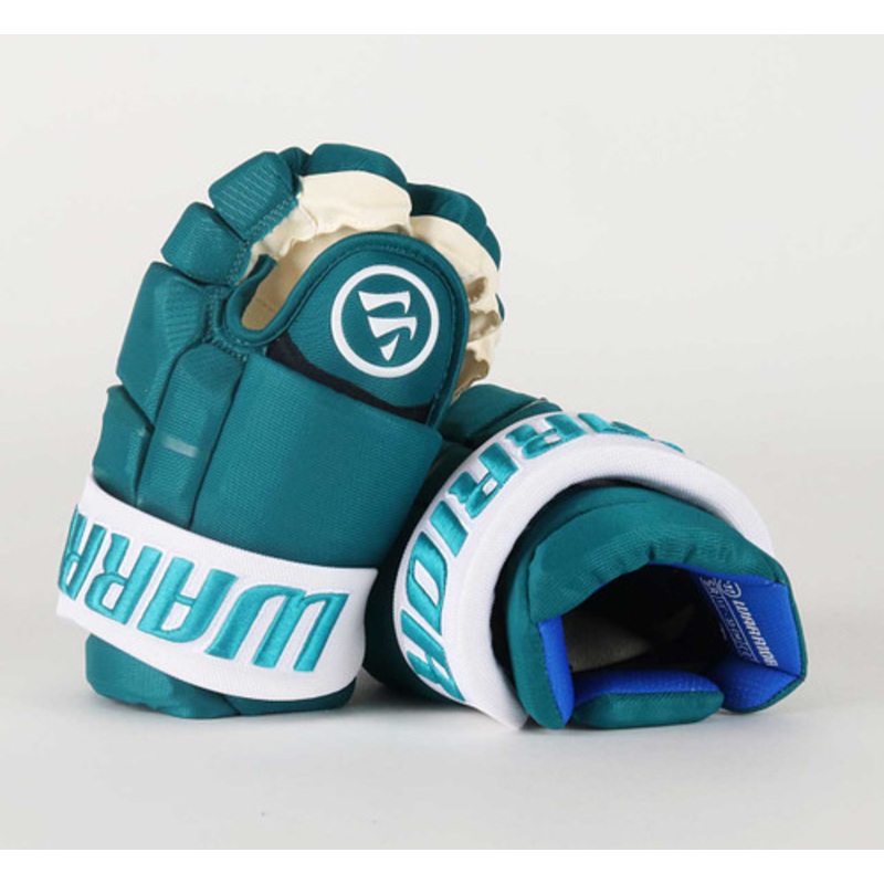 15 Warrior Covert QR6 Pro Gloves – Team Stock San Jose Sharks