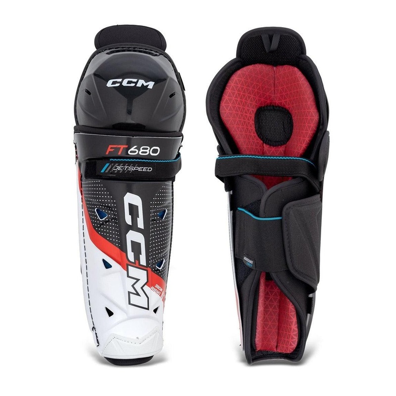 CCM Jetspeed FT680 Shin Guards – Senior