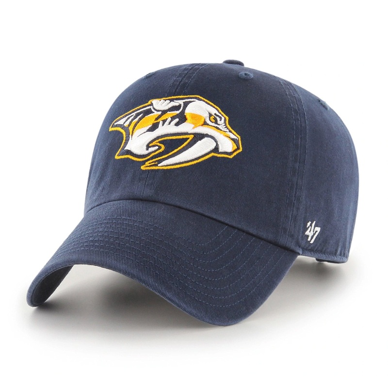 47 Brand NHL Clean Up Adjustable Hat – Nashville Predators
