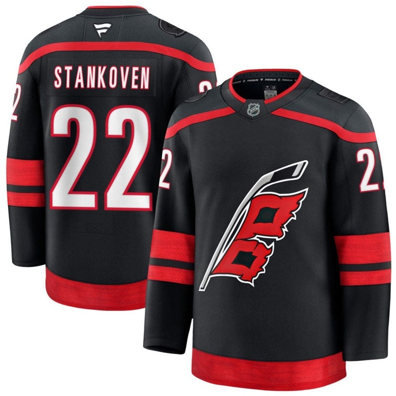 Fanatics Premium Senior Home Jersey – Carolina Hurricanes Logan Stankoven