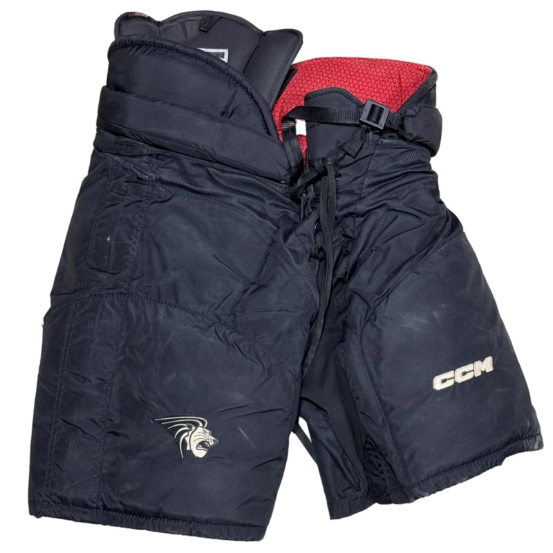 Used – CCM HP45 Pro Stock Hockey Pants (Black/Gold)