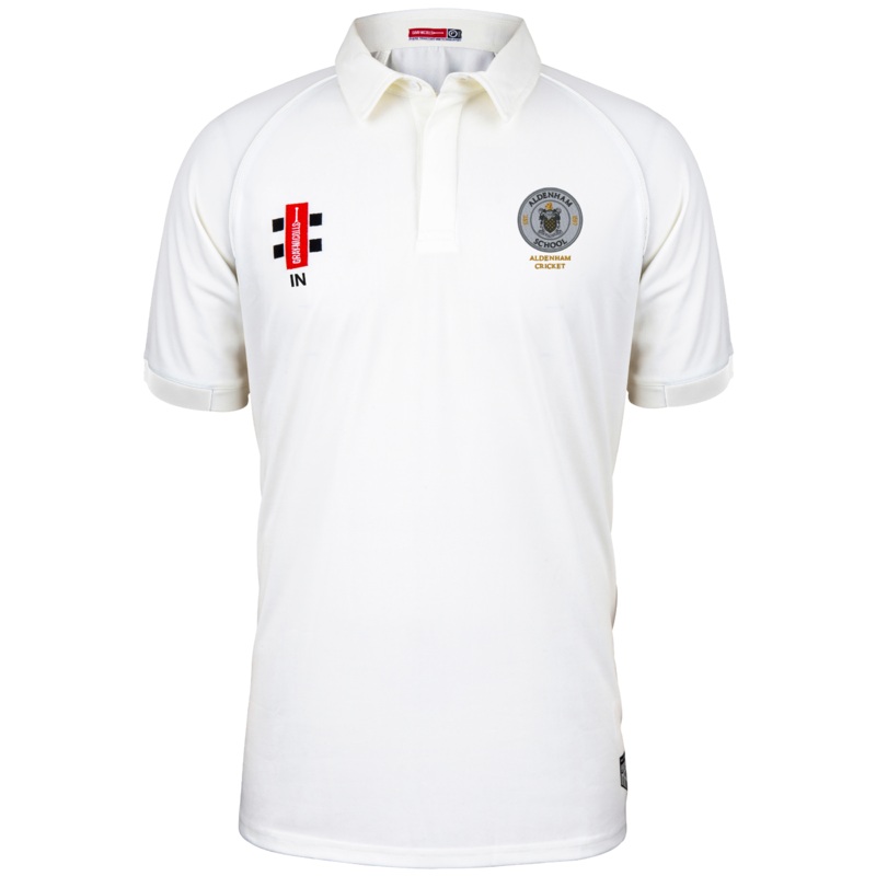 Aldenham School Child’s Ivory Matrix V2 S/S Shirt