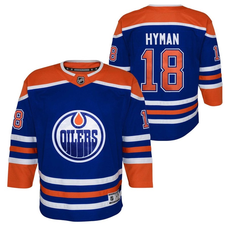 Outer Stuff Premier Junior Home Jersey – Edmonton Oilers Zach Hyman