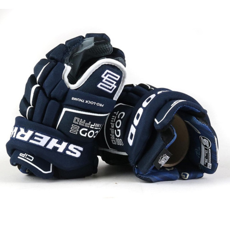 11 Sherwood Code TMP Pro Navy Gloves