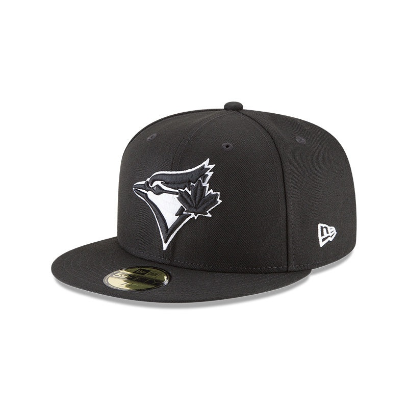 MLB Basic 59FIFTY Black/White Fitted Cap