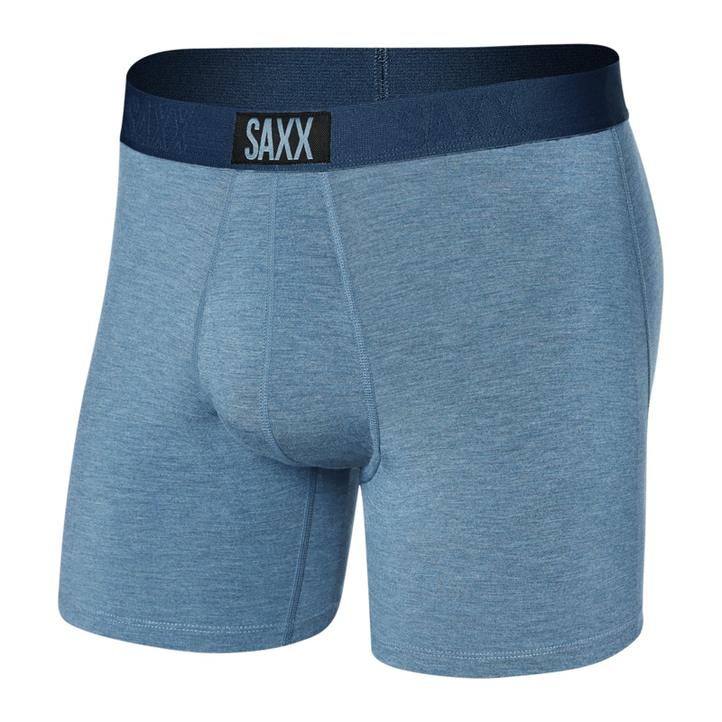 Saxx Ultra Boxers – Stone Blue Heather