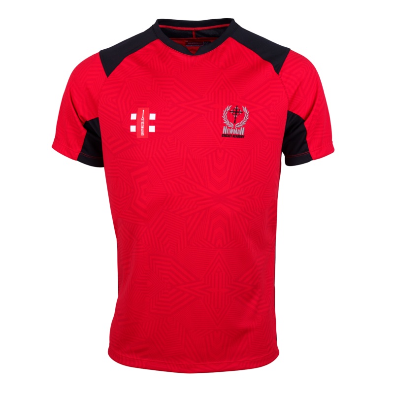 Cardinal Newman Catholic School and Sixth Form Senior’s Red / Black Pro T20 S/S Shirt