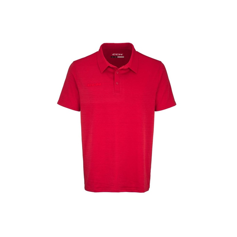 CCM Polo Fitted Sr RED|XS|S|M|L|XL|XXL