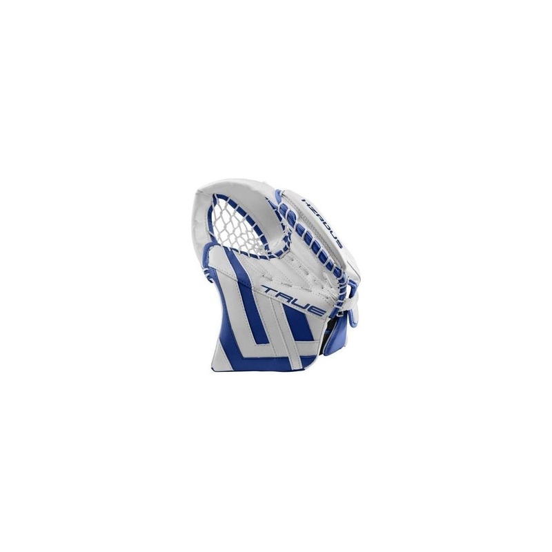 TRUE Catch Glove HZRDUS 7X4 Sr White/Blue