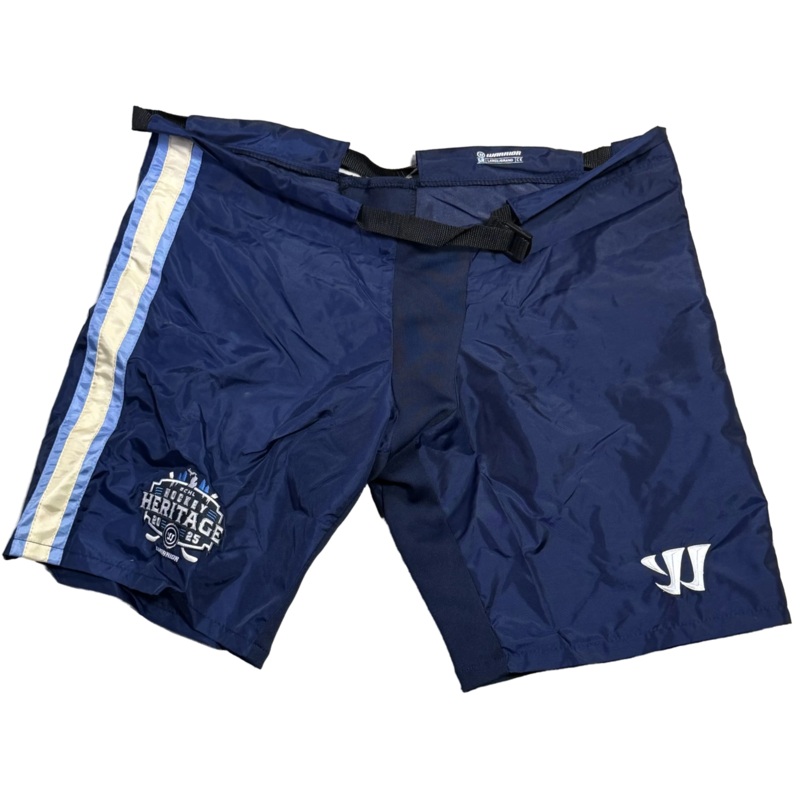 Warrior – Used Hockey Pant Shell – (Navy/Cream/Blue)