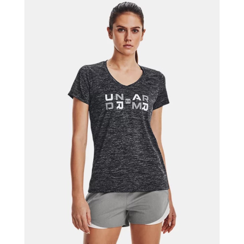 Women’s Tech Twist Graphic V-Neck Short Sleeve