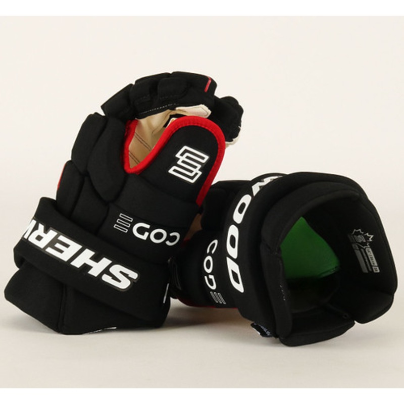 14 Sherwood Code Encrypt 1 Gloves – Team Stock Chicago Blackhawks