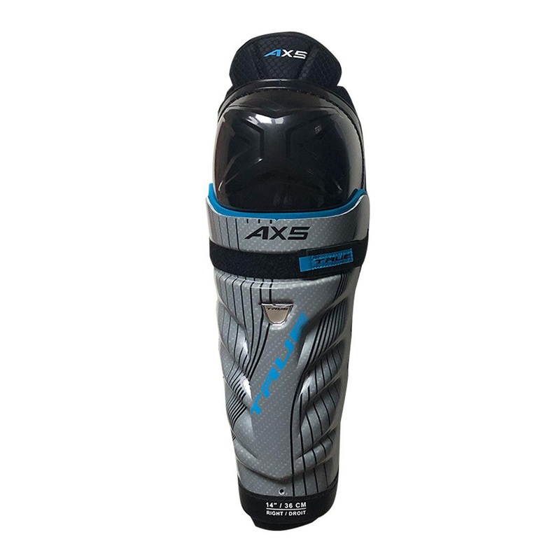 AX5 Shin Guards – Senior|14|15|16|17|Black/Black/White