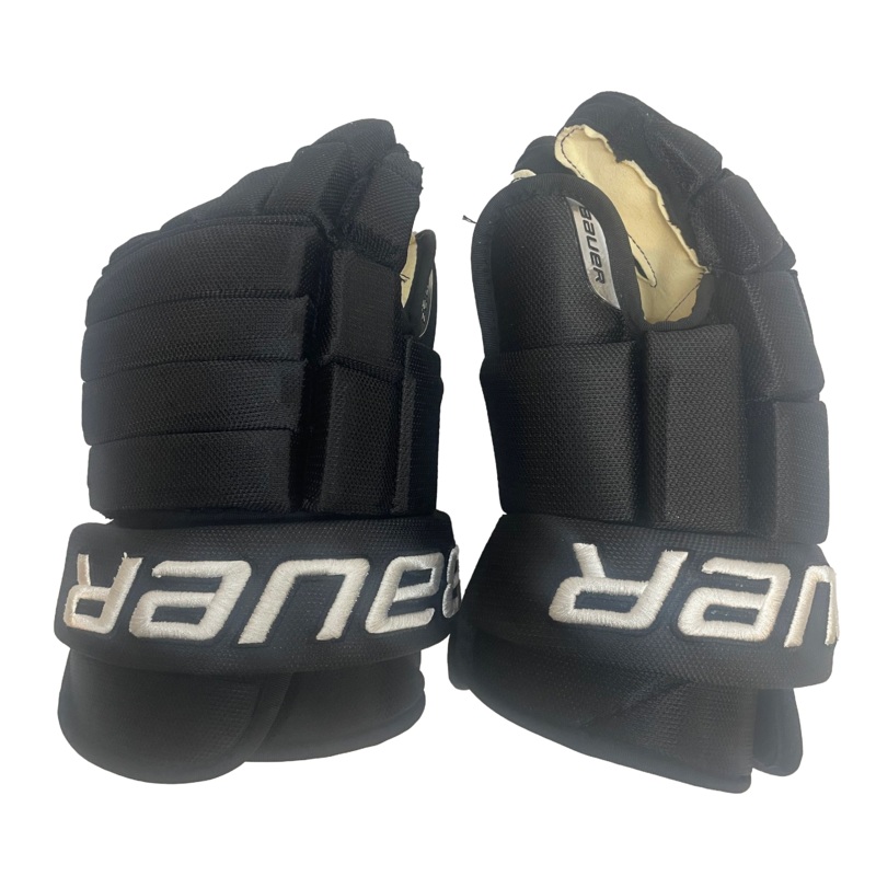 Bauer Pro Team – New Pro Stock Hockey Gloves (Black)