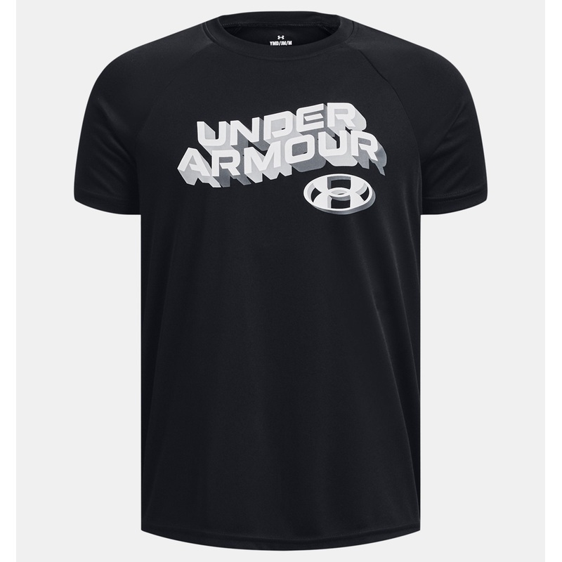 Boy’s Youth Tech Wordmark Short Sleeve