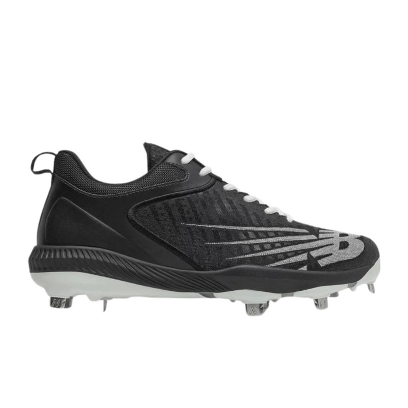 Low Baseball Cleats L4040BK6|BLACK/WHITE|8|8.5|9|9.5|10|10.5|11|11.5|12|13