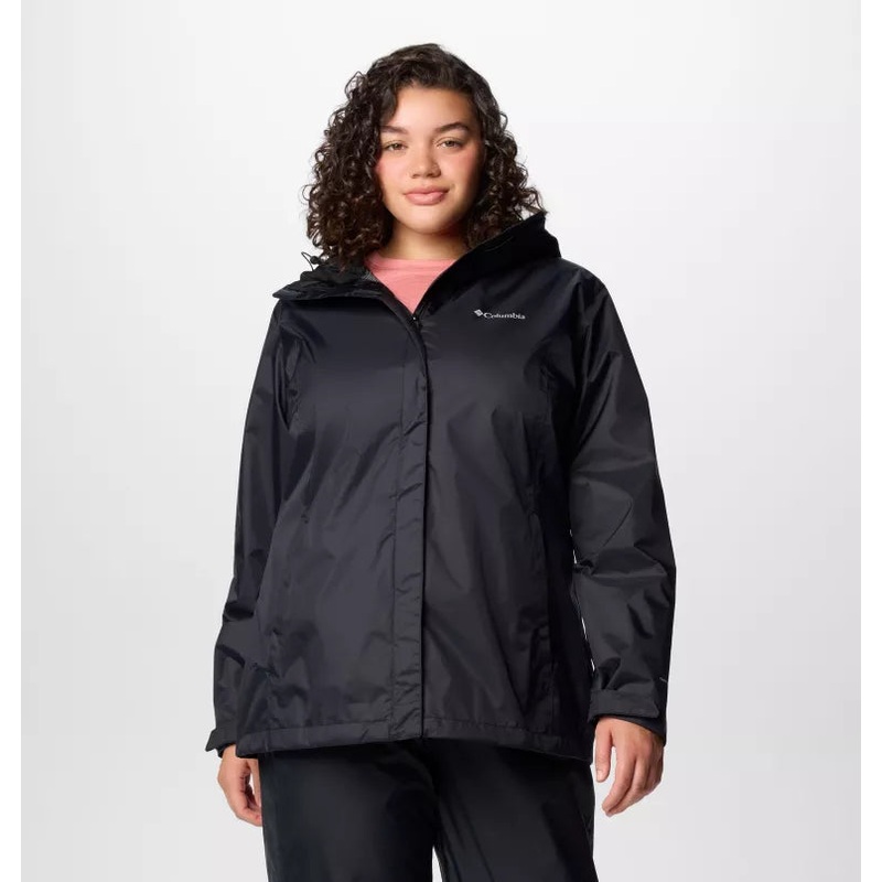 Womens Arcadia II Rain Jacket – Plus Size