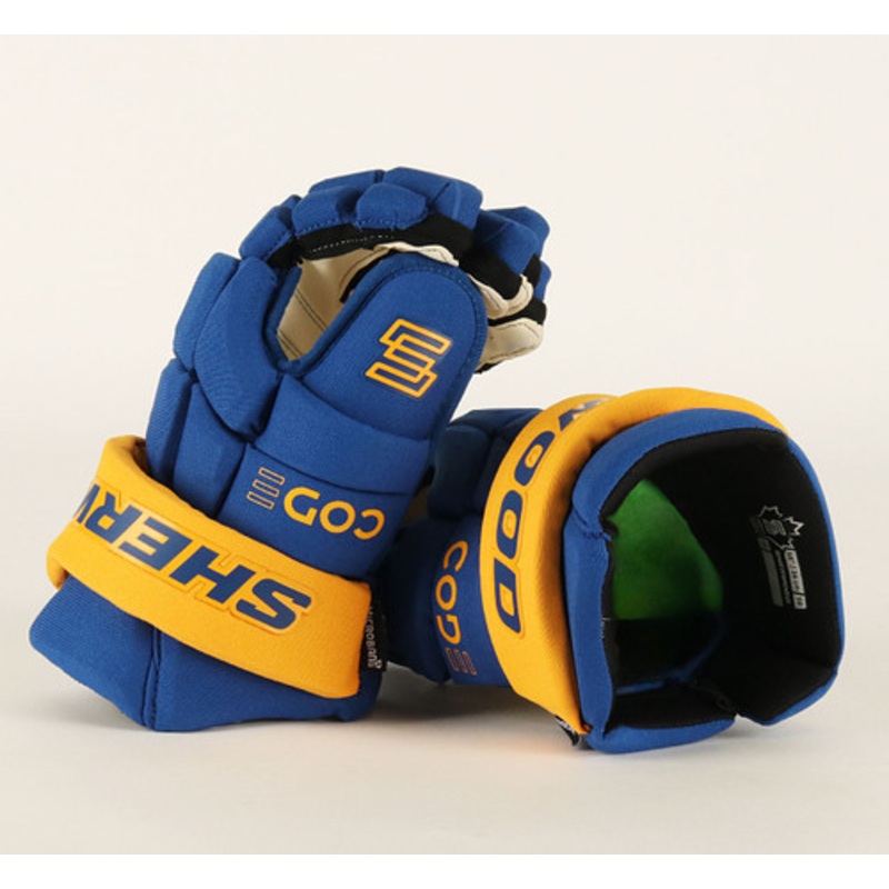 15 Sherwood Code Encrypt 1 Gloves – Team Stock St. Louis Blues