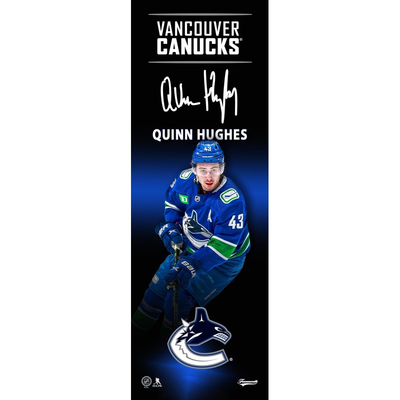 Frameworth Sports NHL Player Plaque – Quinn Hughes