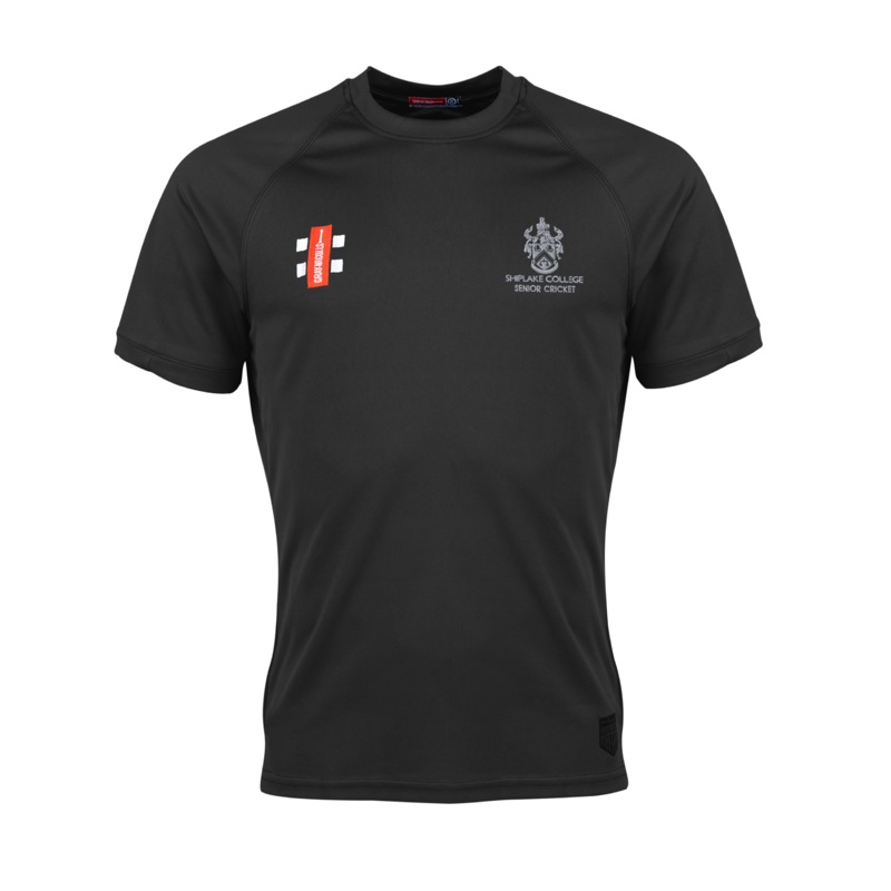 Shiplake College Senior’s Cricket Black Matrix V2 S/S Tee Shirt