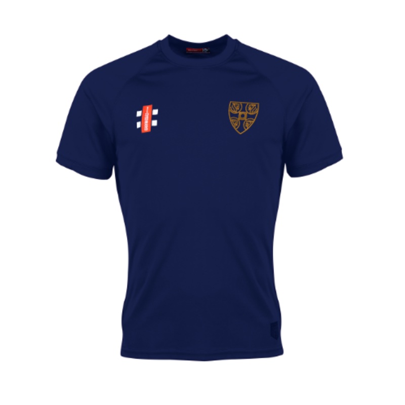 Durham Cathedral Schools Foundation Adult’s Navy Matrix V2 S/S Tee Shirt-Senior