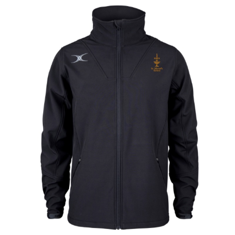 St Edwards School Adult’s Black Pro Soft Shell Full Zip Jacket