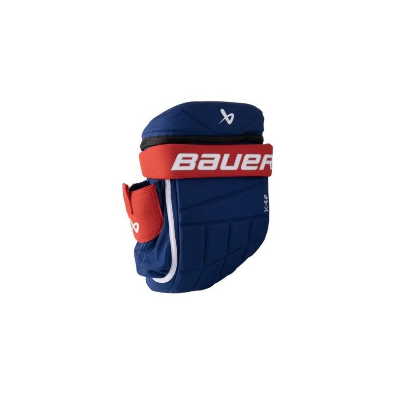 Bauer Backpack Glove Yth Blue/Red