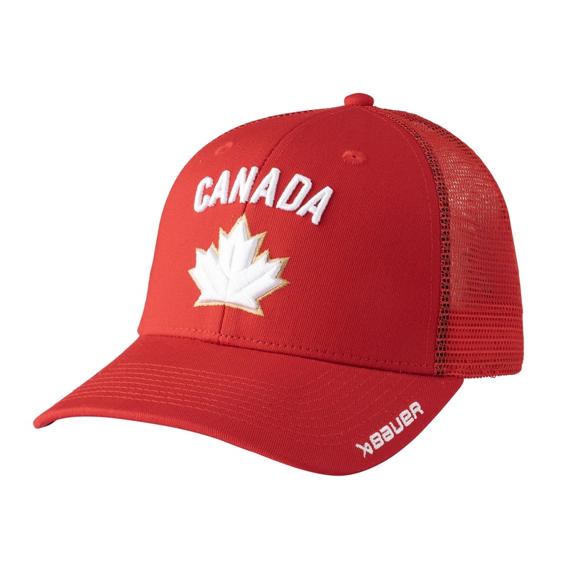 Bauer Hockey Canada Adjustable Hat – Red