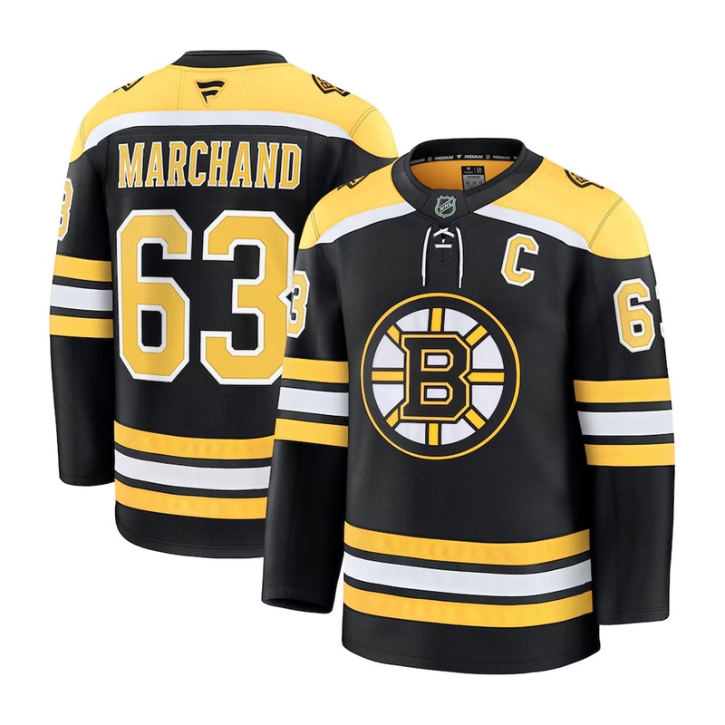 Fanatics Premium Senior Home Jersey – Boston Bruins Brad Marchand