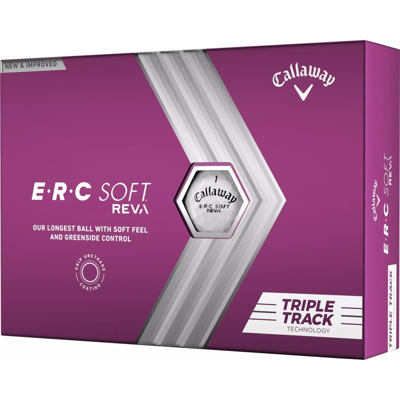 2023 Women’s ERC Soft REVA Triple Track Golf Balls – 1 Dozen