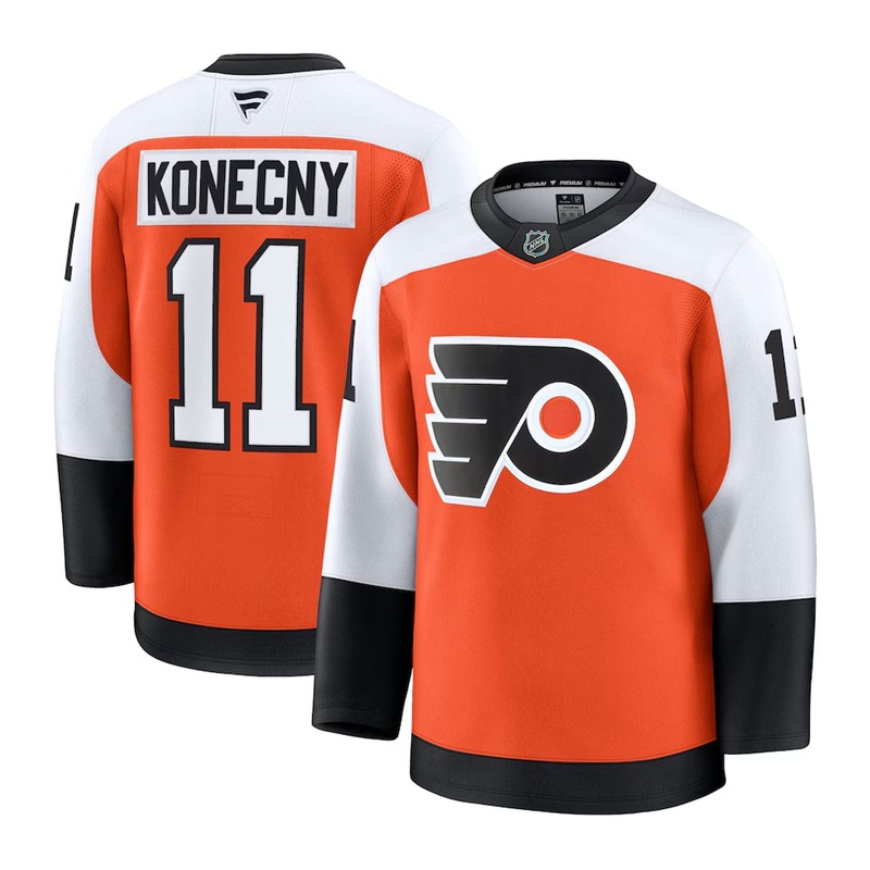 Fanatics Premium Senior Home Jersey – Philadelphia Flyers Travis Konecny