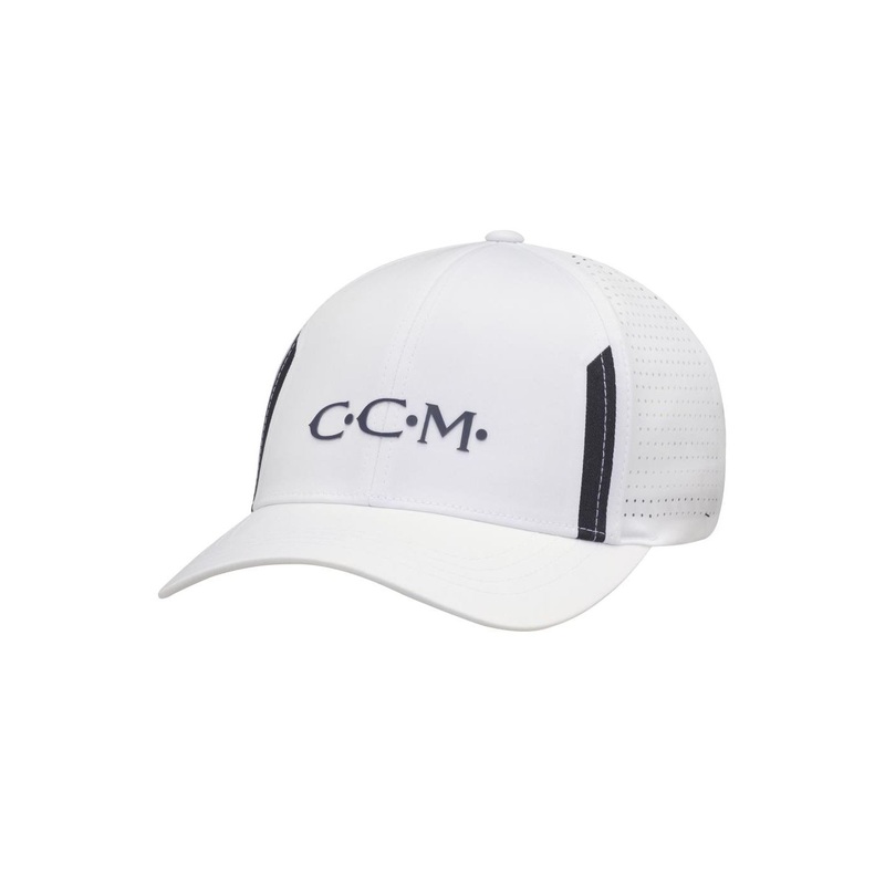CCM Cap Golf Perforated Blanc