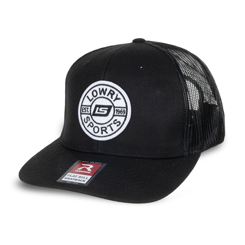 Lowry Sports Snapback Hat|Black|OSFM