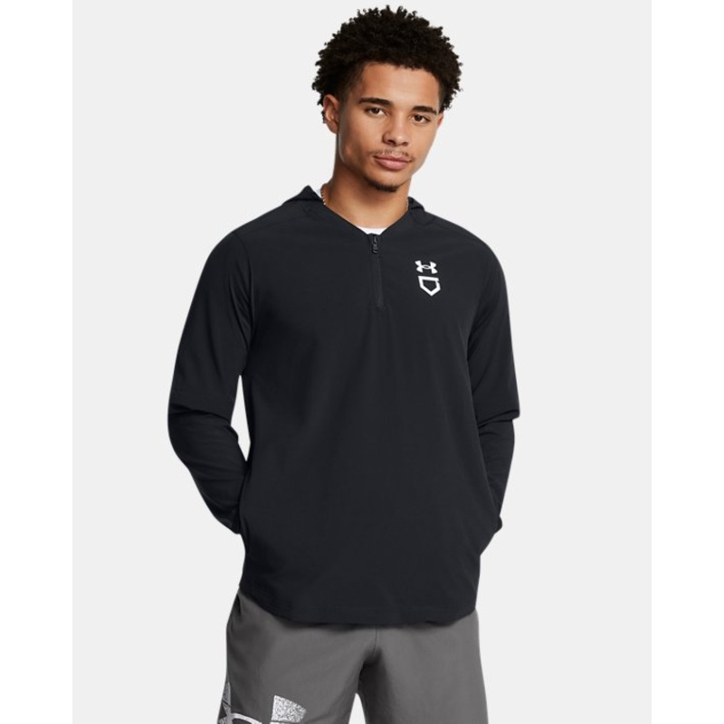 Men’s Utility Pro Cage Jacket|BLACK/WHITE|M|L|XL|XXL