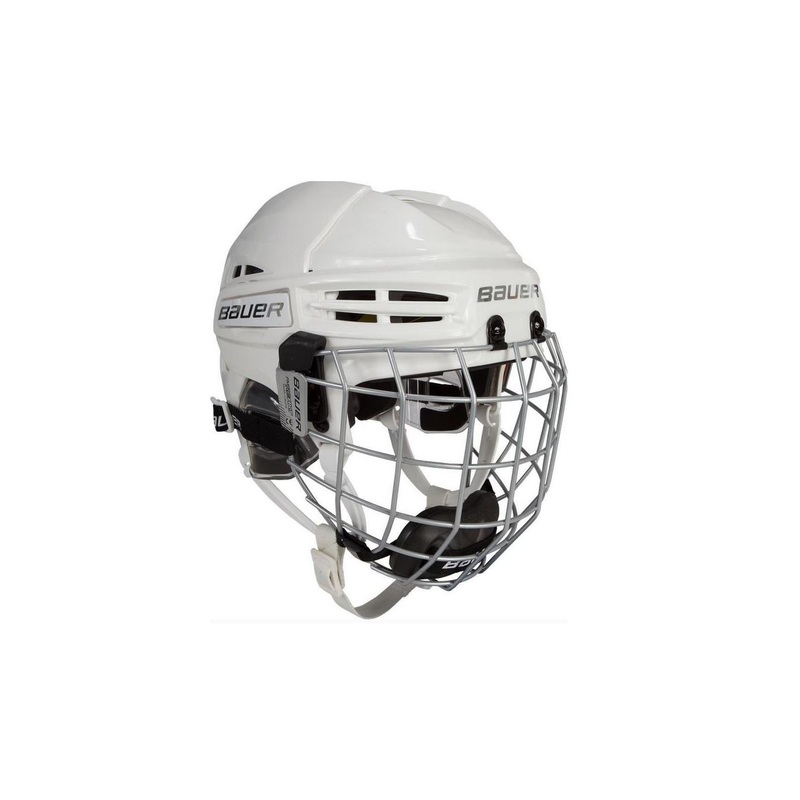 Bauer Hockey Helmet Re-Akt 100 Combo Yth White