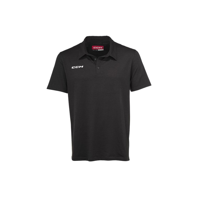 CCM Polo Fitted Sr BLACK|XS|S|M|L|XL|XXL