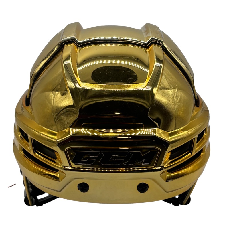 CCM Tacks 910 – Hockey Helmet (Gold Chrome)