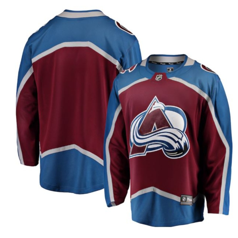 Customizable Colorado Avalanche Home Breakaway Jersey