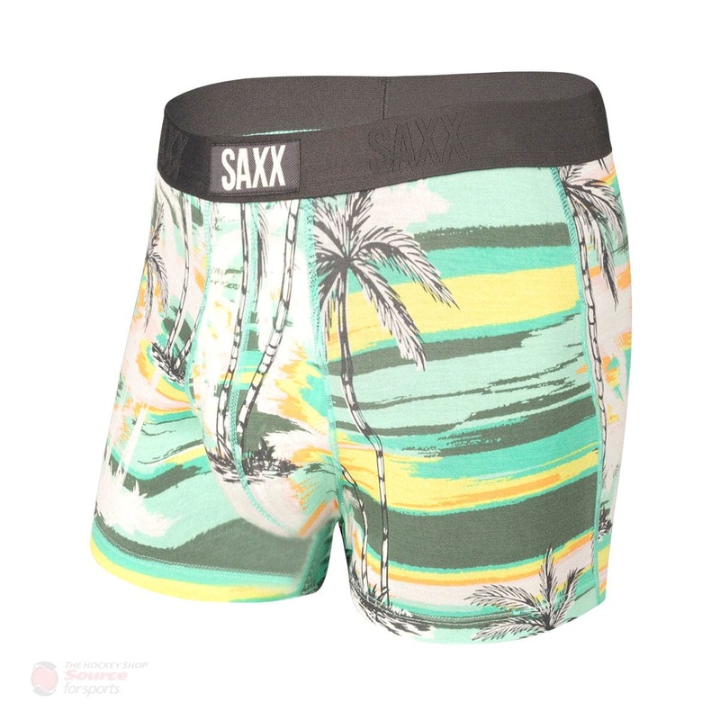 Saxx Ultra Boxers – Green No Bad Days